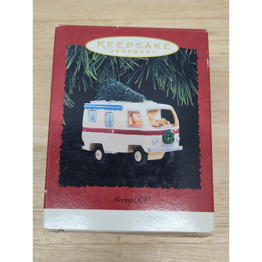 Vintage Hallmark Keepsake Merry RV Ornament